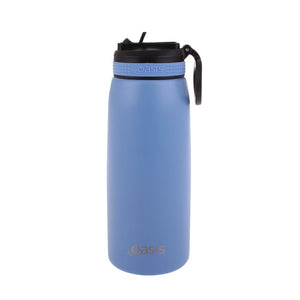 Oasis Stainless Steel Double Wall Insulated Sipper Bottle 780ml - Personalised-Gift a Little gift shop