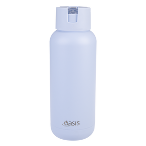 Oasis Moda Cermaic Lined Stainless Steel Triple Wall Insulated Drink Bottle 1 Litre-Gift a Little gift shop