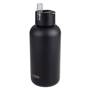 Oasis Moda Cermaic Lined Stainless Steel Triple Wall Insulated Drink Bottle 1.5 Litre-Gift a Little gift shop