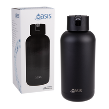 Load image into Gallery viewer, Oasis Moda Cermaic Lined Stainless Steel Triple Wall Insulated Drink Bottle 1.5 Litre-Gift a Little gift shop