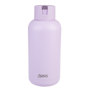 Oasis Moda Cermaic Lined Stainless Steel Triple Wall Insulated Drink Bottle 1.5 Litre-Gift a Little gift shop