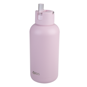 Oasis Moda Cermaic Lined Stainless Steel Triple Wall Insulated Drink Bottle 1.5 Litre-Gift a Little gift shop