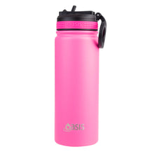 Load image into Gallery viewer, Oasis Stainless Steel Double Wall Insulated Challenger Sports Bottle With Sipper Straw 550ml Assorted Colours-Gift a Little gift shop