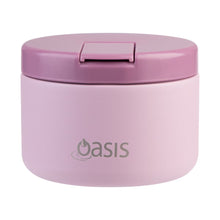 Load image into Gallery viewer, Oasis Stainless Steel Double Wall Insulated Food Flask with Quick Release Lid 300ml