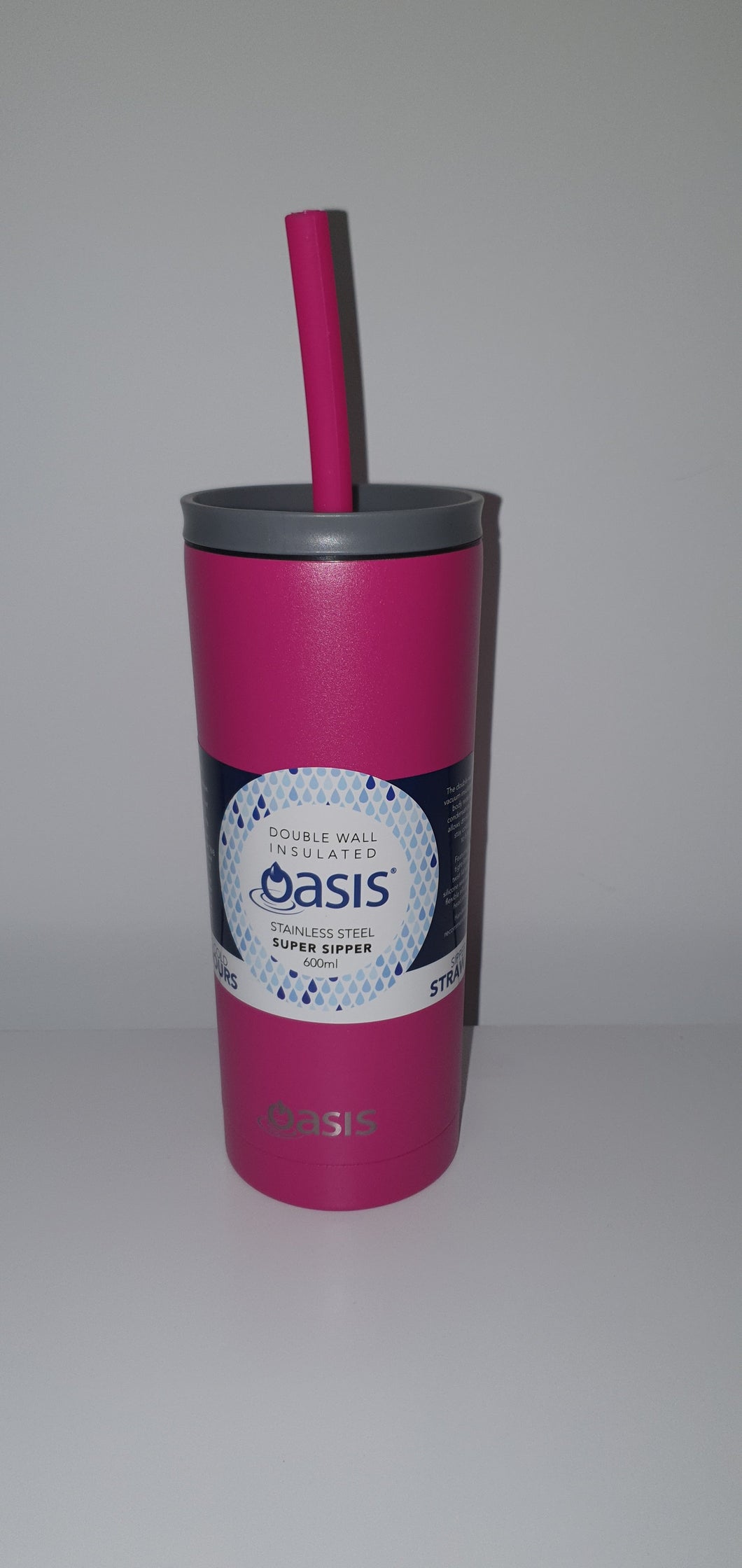 Oasis Super Sipper Insulated Tumbler 600ml - Gift a Little gift shop