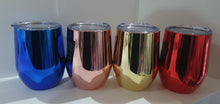 Load image into Gallery viewer, Mirror wine tumbler oasis 330mls insulated - personalised-Gift a Little gift shop