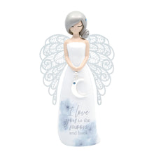 Load image into Gallery viewer, Moon &amp; Back 155mm Angel Figurine-Gift a Little gift shop