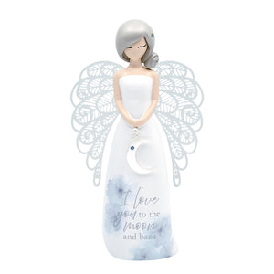 Moon & Back 155mm Angel Figurine-Gift a Little gift shop