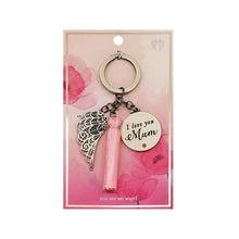 Load image into Gallery viewer, I Love You Mum Keychain - You Are An Angel-Gift a Little gift shop
