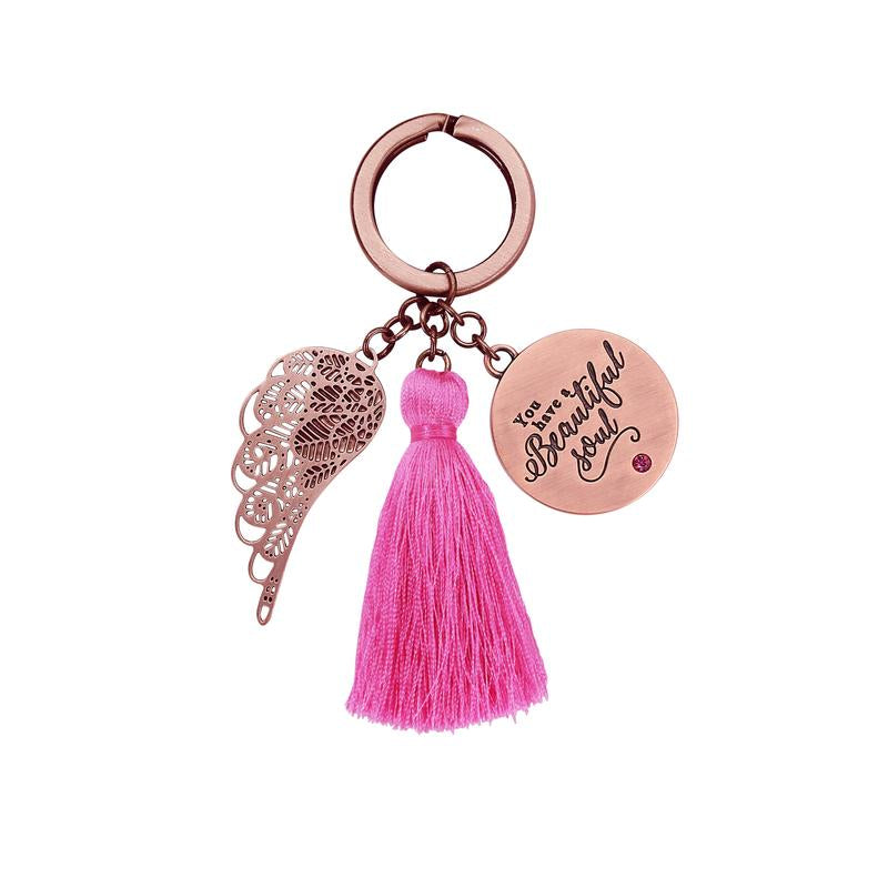 Beautiful Soul Keychain - You Are An Angel-Gift a Little gift shop