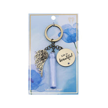 Load image into Gallery viewer, Life Is Beautiful Keychain - You Are An Angel-Gift a Little gift shop