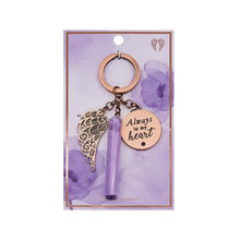 Load image into Gallery viewer, Always In My Heart Keychain - You Are An Angel-Gift a Little gift shop