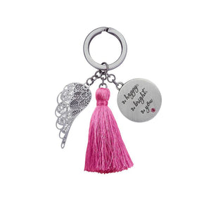 Be Happy Keychain - You Are An Angel-Gift a Little gift shop