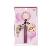 Load image into Gallery viewer, Family Forever Keychain - You Are An Angel-Gift a Little gift shop
