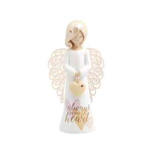 Always In My Heart 125mm Angel Figurine-Gift a Little gift shop