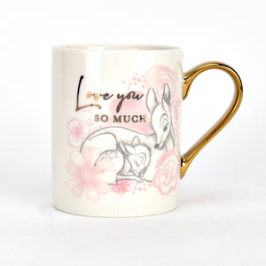 Disney Bambi Love you so much Cup & Coaster set-Gift a Little gift shop