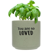Load image into Gallery viewer, Loved Positive Pot - You Are So Loved-Pots &amp; Planters-Gift a Little gift shop
