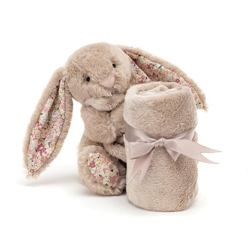 Jellycat Blossom Bea Beige Bunny Soother-Gift a Little gift shop