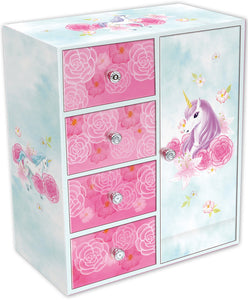 Unicorn Wardrobe Jewellery Box-Childrens-Gift a Little gift shop
