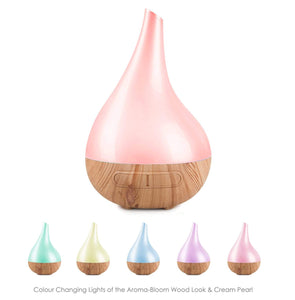 Aroma Bloom diffuser - colour changing lights - Gift a Little gift shop
