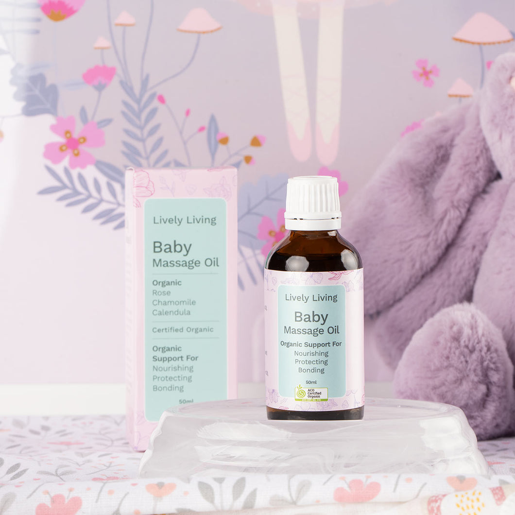 Baby Massage Oil organic-Gift a Little gift shop