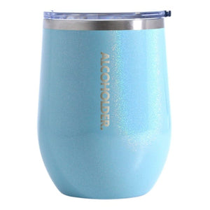 Stemless Vacuum Insulated Wine Tumbler 355mls with Free Personalisation-Gift a Little gift shop