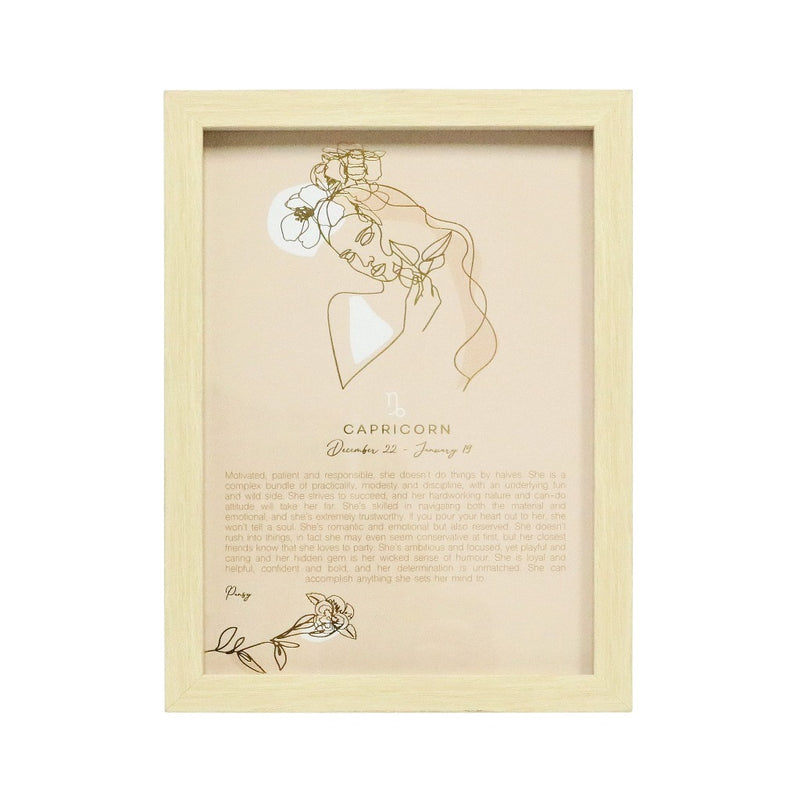 Mystique Framed Print - Capricorn-Gift a Little gift shop