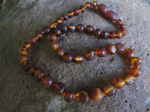 Teething Baby Amber Bracelet - Slobber Beads-Gift a Little gift shop