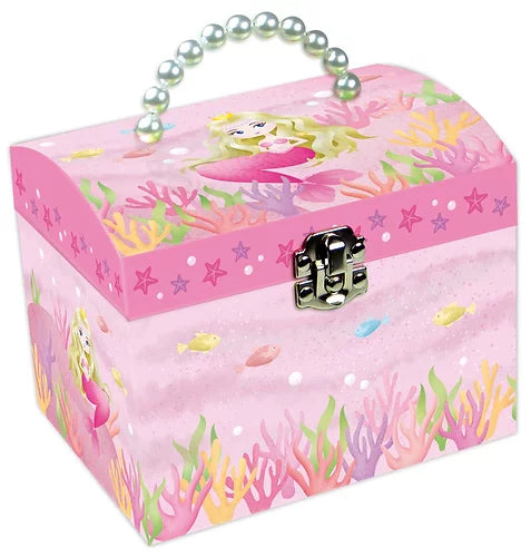 Mermaid Rectangle Jewellery Box-Childrens-Gift a Little gift shop