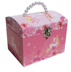 Musical Unicorn Rectangle Jewellery Box-Childrens-Gift a Little gift shop