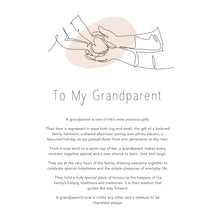 Load image into Gallery viewer, Gift Of Words To My Grandparents-Gift a Little gift shop