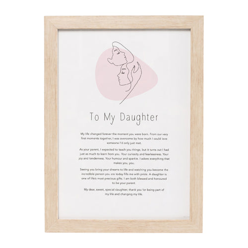 Gift Of Words To My Daughter-Gift a Little gift shop