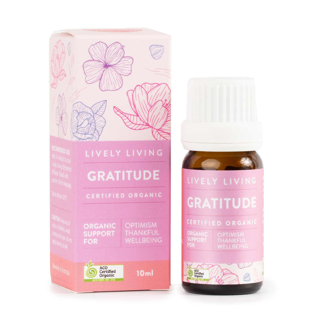 Gratitude organic blend 10ml-Gift a Little gift shop