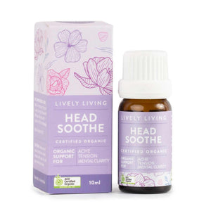 Head Soothe Organic Blend 10ml essentail oil-Gift a Little gift shop