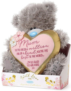 Me To You Mum One In A Million Heart Teddy Bear-Gift a Little gift shop