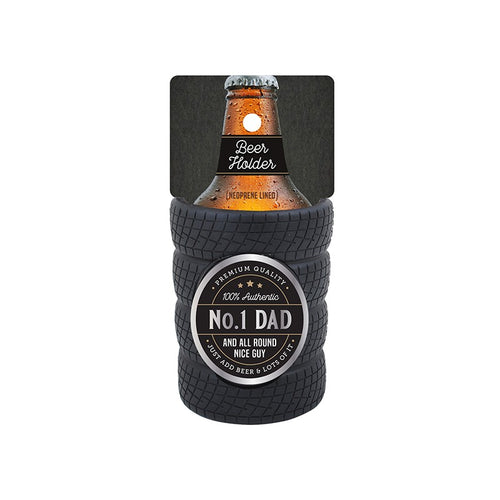 No. 1 Dad Tyre Beer Holder-Gift a Little gift shop