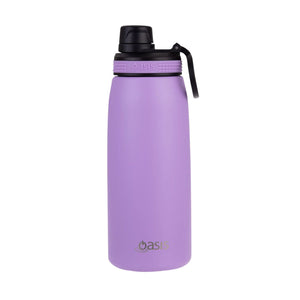 Oasis Stainless Steel Double Wall Insulated Chute Bottle 780ml - Personalised-Gift a Little gift shop
