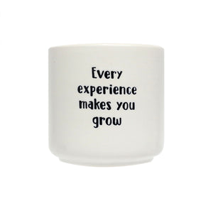 Grow Positive Pot - Every Experience Makes You Grow-Pots & Planters-Gift a Little gift shop