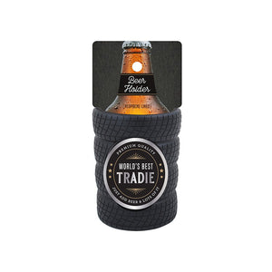 World's Best Tradie Tyre Beer Holder-Gift a Little gift shop